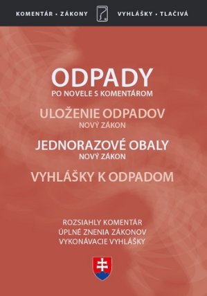 Odpady po novele s komentárom, Uloženie odpadov, Jednorazové obaly