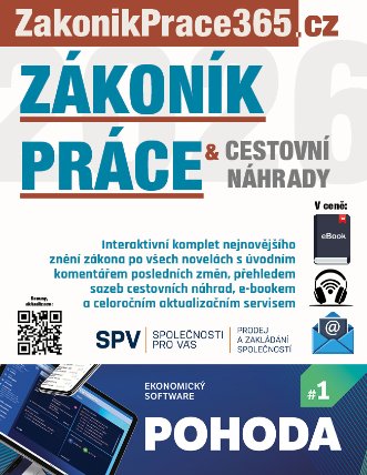 Zákoník práce a Cestovní náhrady 2026 s komentářem změn
