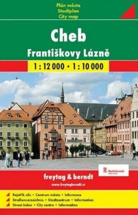 PL Františkovy Lázně, Cheb 1:12 000 / plán města