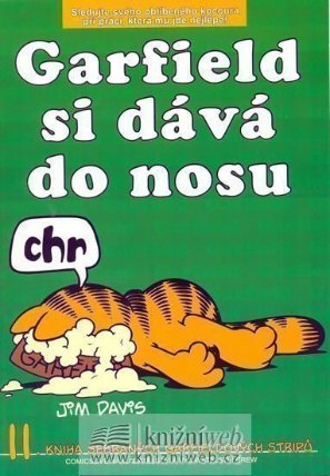 Garfield si dává do nosu (č.11)