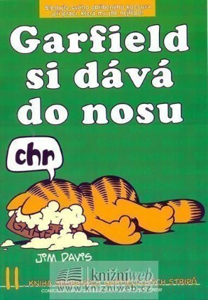 Garfield si dává do nosu (č.11)