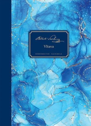 Vltava orchestrální partitura - faksimile autografu