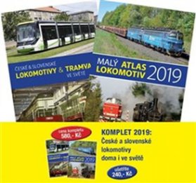 České a slovenské lokomotivy doma i ve světě - Komplet 2019