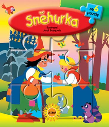 6x puzzle Sněhurka