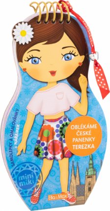 Oblékáme české panenky TEREZKA – omalovánky