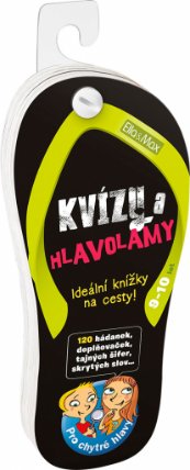 Kvízy a hlavolamy, 9-10 let – Zábava na cesty