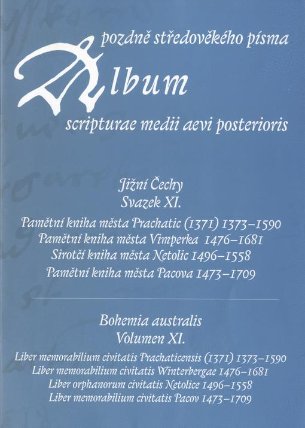 Album pozdně středověkého písma - svazek XI.