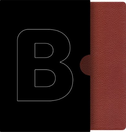 Bible21 pravá kůže hnědá s etuí