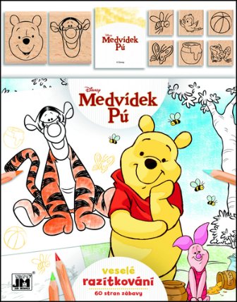 Veselé razítkování Medvídek Pú