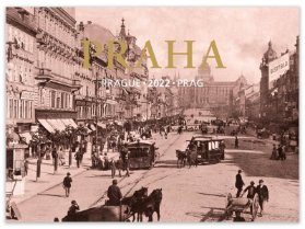 Kalendář 2022 Praha - Prague - Prag