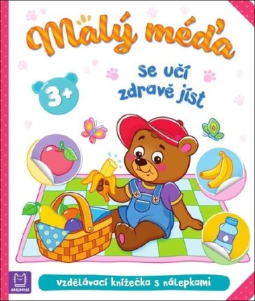 Malý méďa se učí zdravě jíst