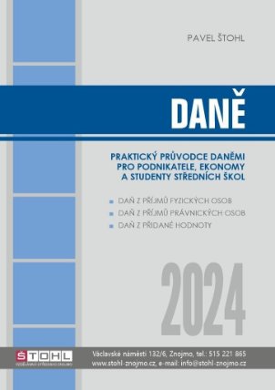 Daně 2024 - výklad a praktické příklady