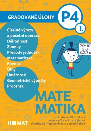 Gradované úlohy nejen k přípravě na přijímací zkoušky na 4letá gymnázia 1. díl