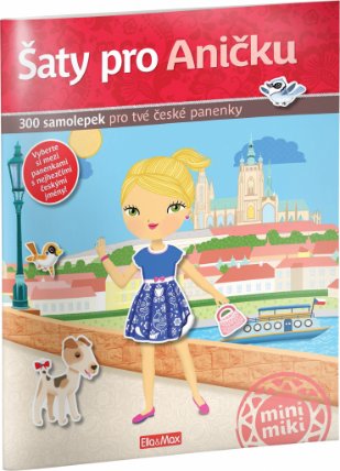 Šaty pro ANIČKU ¦ Kniha samolepek
