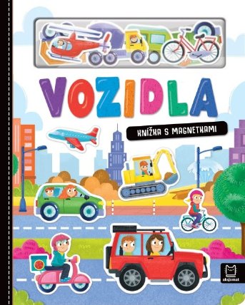 Vozidla - Knížka s magnetkami