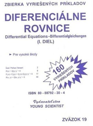 Diferenciálne rovnice 1