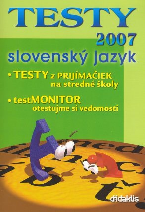 TESTY 2007 slovenský jazyk