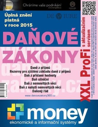 Daňové zákony 2015 XXL ProFi - Komplet tištěné publikace s úplnými zněními daňových zákonů