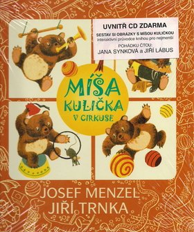 Míša Kulička v cirkuse + CD s ilustracemi Jiřího Trnky