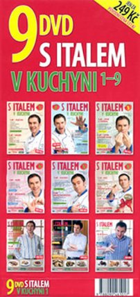 9 DVD S Italem v kuchyni 1-9