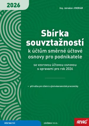 Sbírka souvztažností k účtům směrné účtové osnovy pro podnikatele se vzorovou účtovou osno