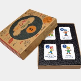 Fun Card English 3 / XXL sada