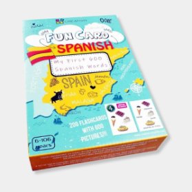 Creativo - Fun Card English My First 600 Spanish Words