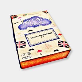 Fun card English Sentence Transformations #1