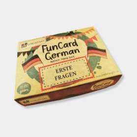 Fun card German Erste Fragen