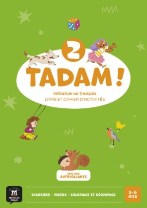 Tadam! 2 – Livre et cahier d´activités + MP3 téléchargeables