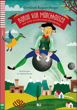 Junge Eli Lektüren 1/A1: Baron von Münchhausen und seine wundersamen Geschichten+CD