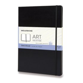 Moleskine Skicář černý A4, tvrdý