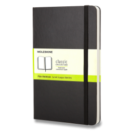 Moleskine Zápisník černý S, čistý, tvrdý