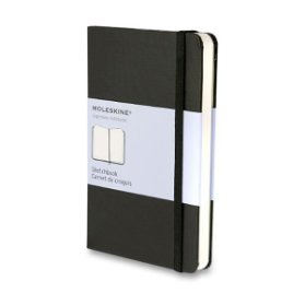 Moleskine: Skicář tvrdý černý S