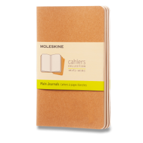 Moleskine: Sešity 3 ks čisté karton S