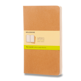 Moleskine Sešity 3 ks karton L ,čisté