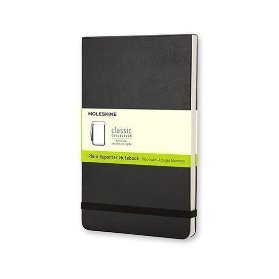 Moleskine Reportér černý L, čistý, tvrdý