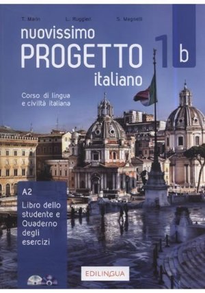 Nuovissimo Progetto italiano 1b Libro dello studente e Quaderno degli esercizi DVD video + CD Audio