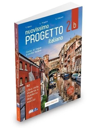 Nuovissimo Progetto italiano 2b/B2 Libro dello studente e Quaderno degli esercizi DVD video + CD Audio