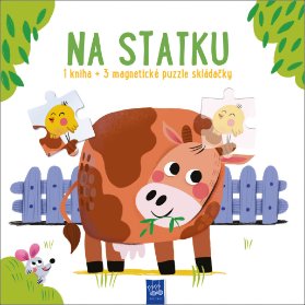 Na statku - Kniha + 3 magnetické puzzle skládačky
