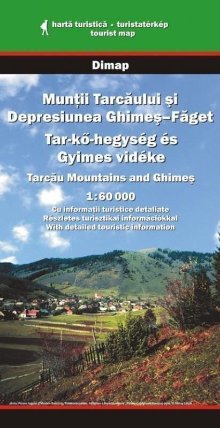 Muntii Tarcaului 1:60 000 DIM / turistická mapa