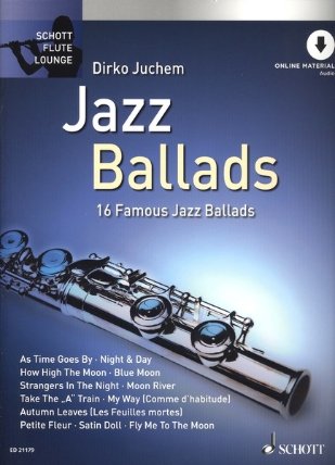 Jazz ballads + Audio Online (příčná flétna)