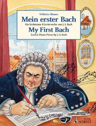 My First Bach - (snadný klavír)