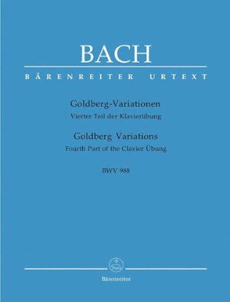 Goldbergovy Variace, Goldberg Variationen BWV 988