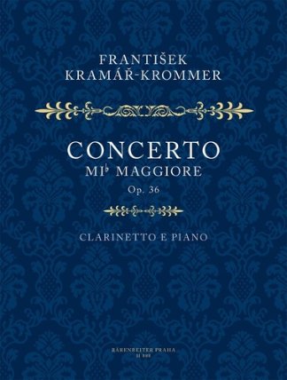 Koncert Es dur pro klarinet a orchestr op. 36