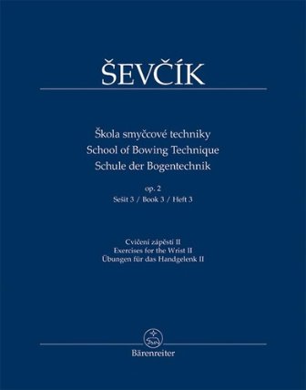 Škola smyčcové techniky op. 2, sešit 3 - Cvičení zápěstí II