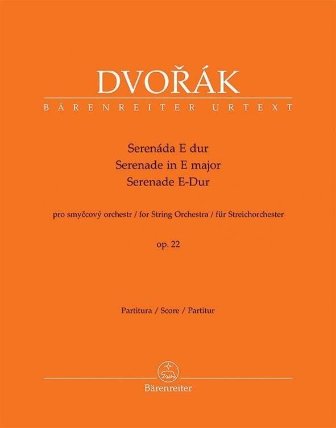 Serenáda E dur pro smyčcový orchestr op. 22