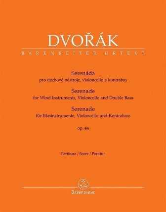 Serenáda pro dechové nástroje, violoncello a kontrabas op. 44