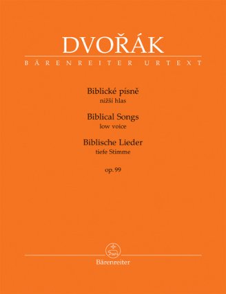 Biblické písně nižší hlas, op. 99