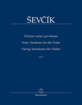 Čtyřicet variací pro housle op. 3